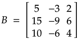 example of 3 x 3 nilpotent matrix