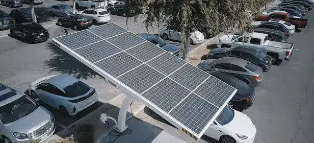 solar charging station for electric cars